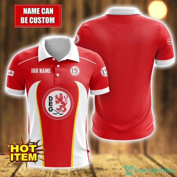 Dusseldorfer EG 3D Polo Shirt Personalized Name Gift Ideas For Fans Product Photo 1