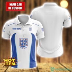 England national football team 3D Polo Shirt Personalized Name Gift Ideas For Fans Product Photo 1