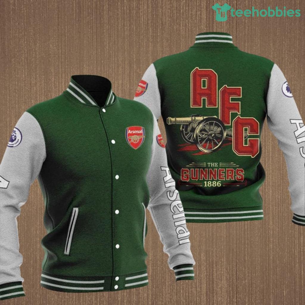 EPL Arsenal F.C Baseball Jacket 3D All Over Print EPL Arsenal F.C Baseball Jacket 3D All Over Print Product Photo 1