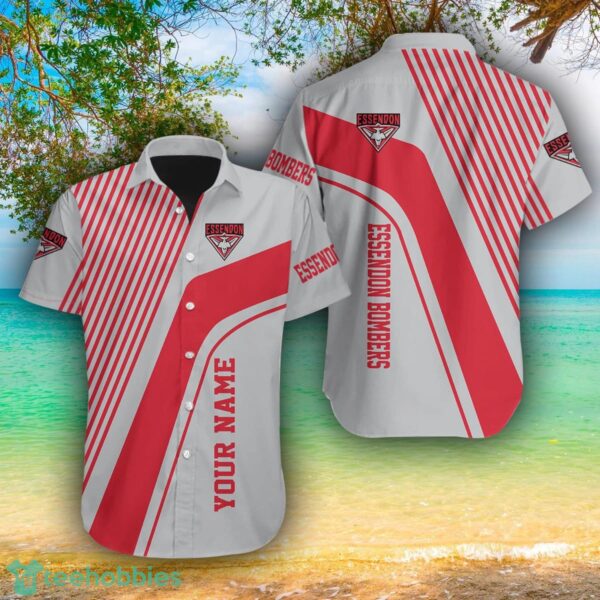Essendon Bombers AOP Hawaiian Shirt For Men And Women Summer Gift Custom Name Product Photo 1