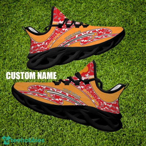 Family Dollar Brand New Running Sneaker Urbanite Camo Max Soul Shoes Custom Name - Family Dollar Running Shoes Camo Design Personalized Photo 2