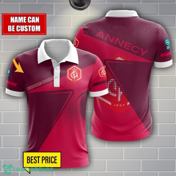 FC Annecy Polo Shirt Personalized Name Product Photo 1