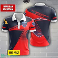 FC Grenoble Rugby Polo Shirt Personalized Name Product Photo 1