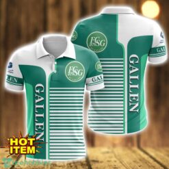 FC St. Gallen Striped 3D Polo Shirt For Men Product Photo 1