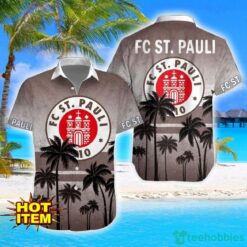 FC St. Pauli Coconut Aloha Hawaiian Shirt And Shorts Beach Set For Men And Women Product Photo 1