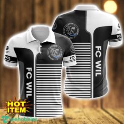FC Wil Striped 3D Polo Shirt For Men Product Photo 1