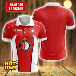 Feyenoord Rotterdam 3D Polo Shirt Personalized Name Gift Ideas For Fans Product Photo 1