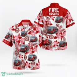 Firefighter Hawaiian Shirt Summer Beach Shirt Product Photo 1