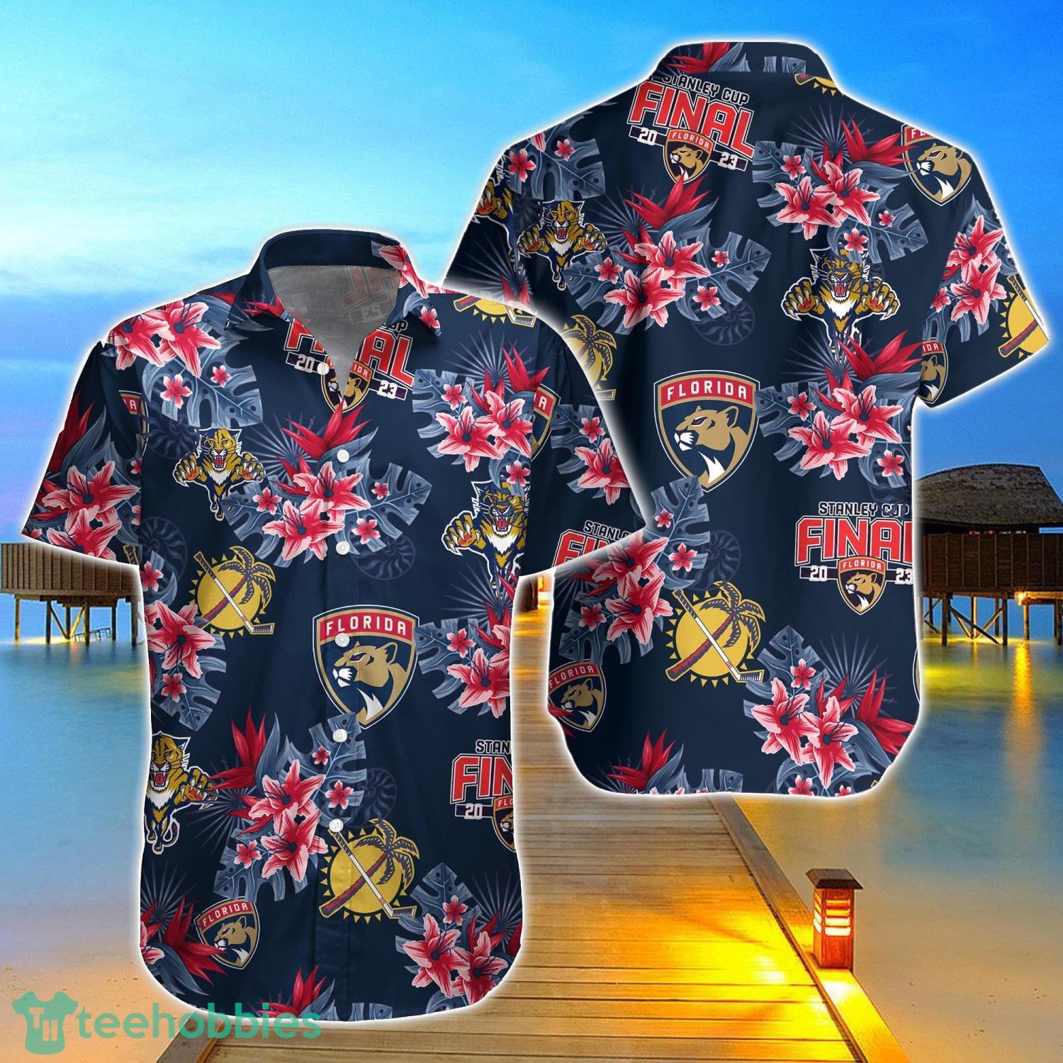 Florida Panthers Stanley Cup Playoffs Hawaiian Shirt Product Photo 1