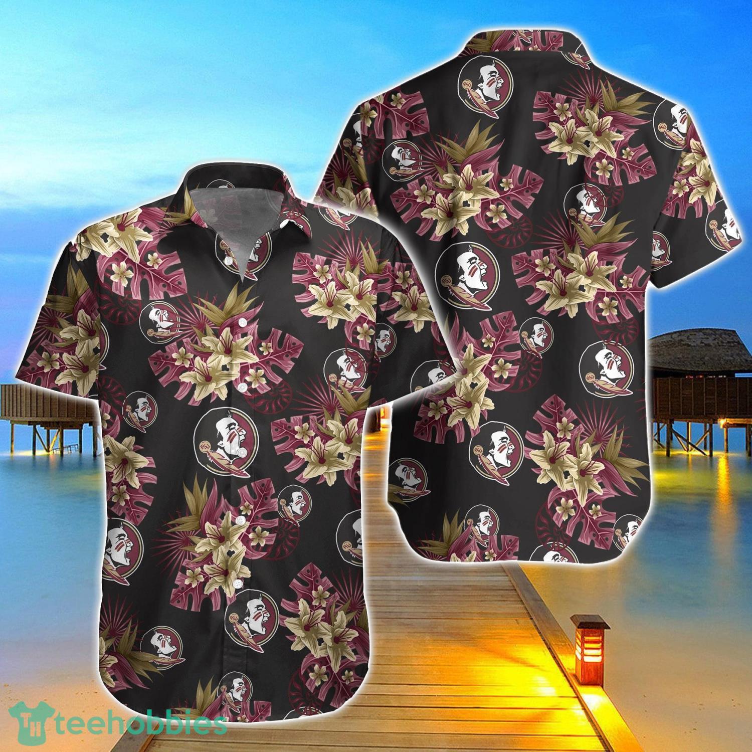 Florida State Seminoles Tide Aloha Hawaiian Shirt Gifts For Summer Vacation Product Photo 1