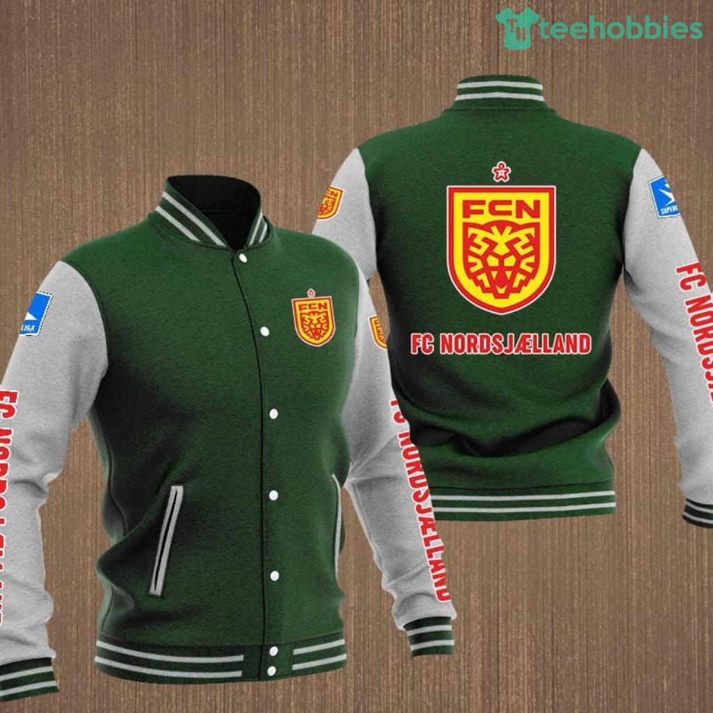Football Club Nordsjælland Baseball Jacket 3D All Over Print Product Photo 1