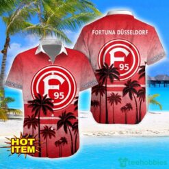 Fortuna Dusseldorf Coconut Aloha Hawaiian Shirt And Shorts Beach Set For Men And Women Product Photo 1