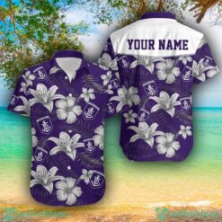 Fremantle Dockers 3D Hawaii Shirt For Men And Women Custom Name Product Photo 1