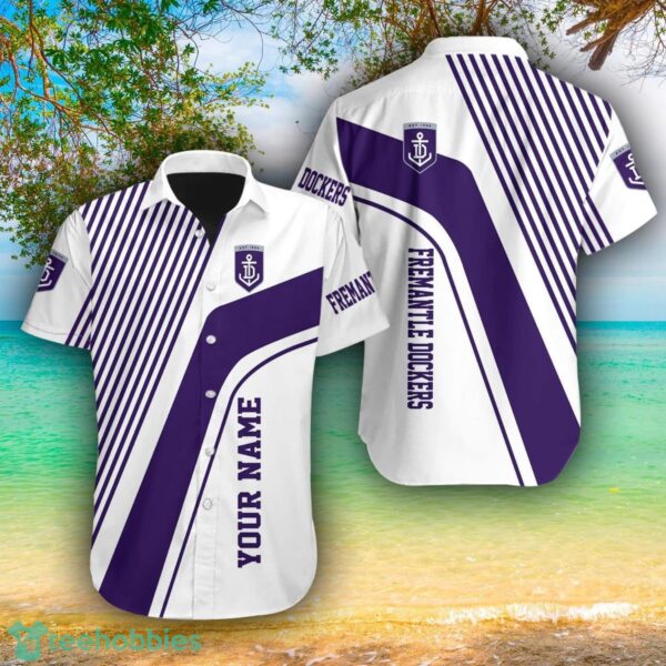 Fremantle Dockers AOP Hawaiian Shirt For Men And Women Summer Gift Custom Name Product Photo 1