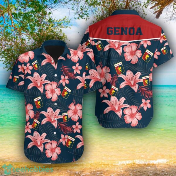 Genoa FC AOP Hawaiian Shirt For Men And Women Summer Gift Product Photo 1