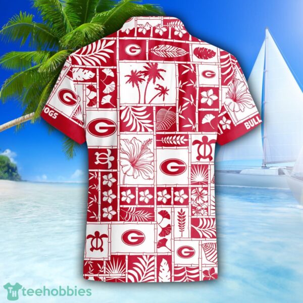 Georgia Bulldogs 3D Hawaiian Shirt Special Beach Pattern Hawaii Shirt Product Photo 3
