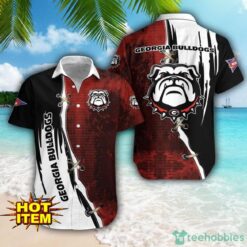 Georgia Bulldogs Logo Team Printed 3D Hawaiian Shirt Beach Summer Gift Product Photo 1