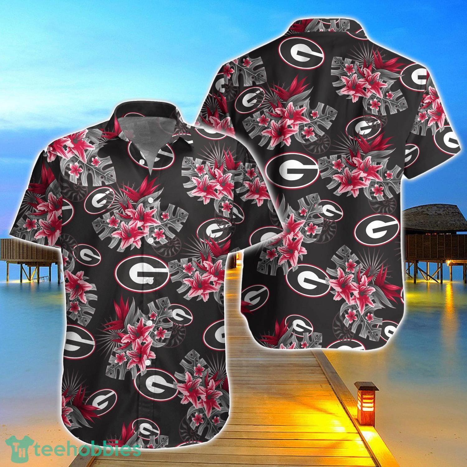 Georgia Bulldogs Tide Aloha Hawaiian Shirt Gifts For Summer Vacation Product Photo 1