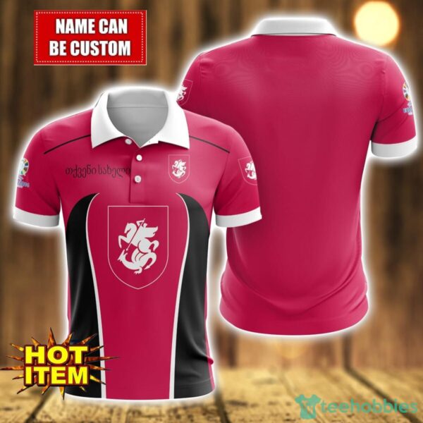 Georgia national football team 3D Polo Shirt Personalized Name Gift Ideas For Fans Product Photo 1