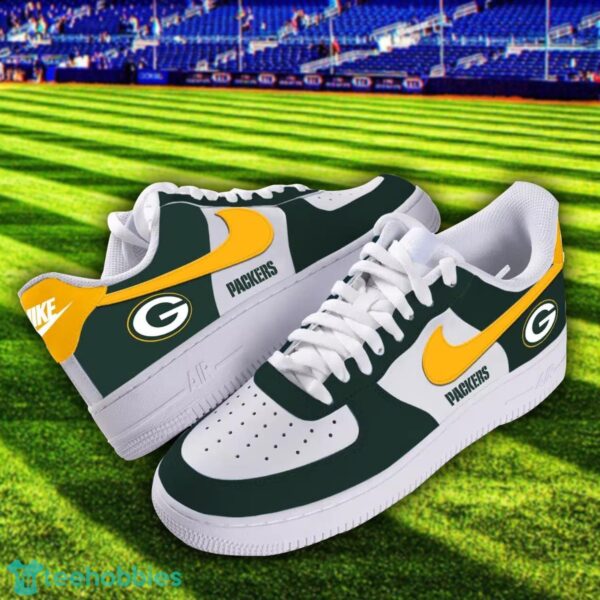 Green Bay Packers Air Force Shose For Fans AF1 NFL Sneakers Product Photo 1