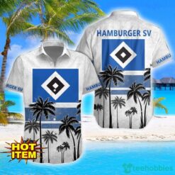 Hamburger SV Coconut Aloha Hawaiian Shirt And Shorts Beach Set For Men And Women Product Photo 1
