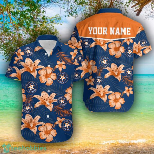 Houston Astros 3D Hawaii Shirt For Men And Women Custom Name Product Photo 1