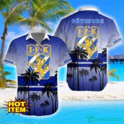 IFK Göteborg Coconut Aloha Hawaiian Shirt And Shorts Beach Set For Men And Women Product Photo 1
