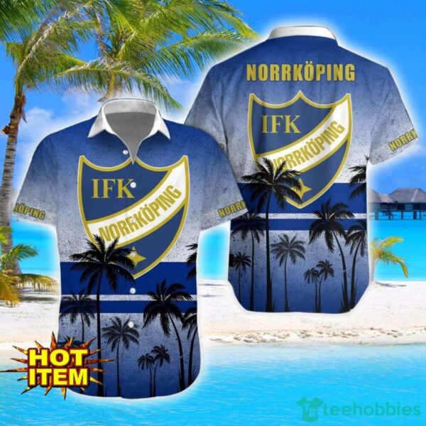 IFK Norrköping Coconut Aloha Hawaiian Shirt And Shorts Beach Set For Men And Women Product Photo 1
