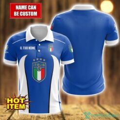 Italy national football team 3D Polo Shirt Personalized Name Gift Ideas For Fans Product Photo 1