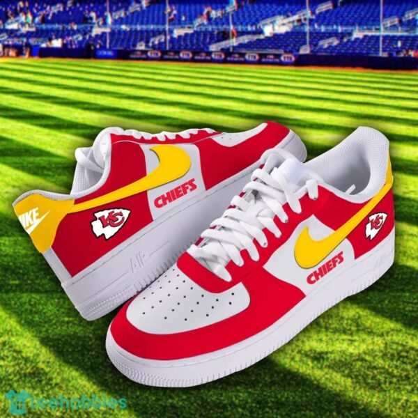 Kansas City Chiefs Air Force Shose For Fans AF1 NFL Sneakers Product Photo 1