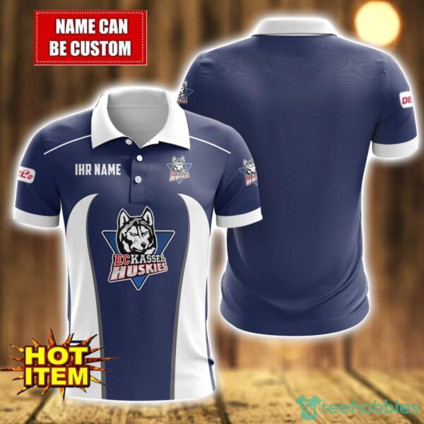 Kassel Huskies 3D Polo Shirt Personalized Name Gift Ideas For Fans Product Photo 1