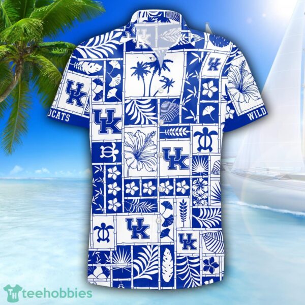 Kentucky Wildcats 3D Hawaiian Shirt Special Beach Pattern Hawaii Shirt Product Photo 2