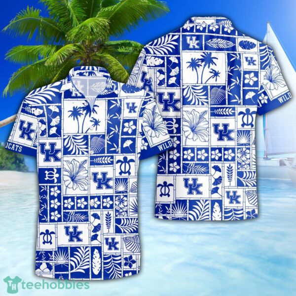 Kentucky Wildcats 3D Hawaiian Shirt Special Beach Pattern Hawaii Shirt Product Photo 1