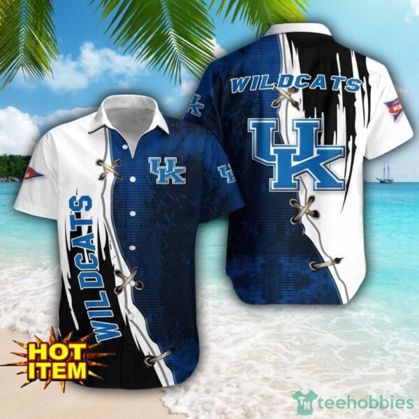 Kentucky Wildcats Logo Team Printed 3D Hawaiian Shirt Beach Summer Gift Product Photo 1