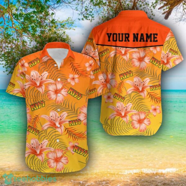 Kiss band 3D Hawaii Shirt For Men And Women Custom Name Product Photo 1