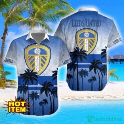 Leeds United F.C Coconut Aloha Hawaiian Shirt And Shorts Beach Set For Men And Women Product Photo 1