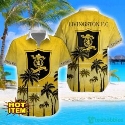 Livingston F.C. Coconut Aloha Hawaiian Shirt And Shorts Beach Set For Men And Women Product Photo 1