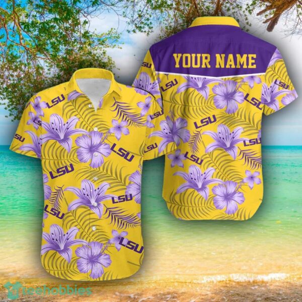 LSU Tigers 3D Hawaii Shirt For Men And Women Custom Name Product Photo 1