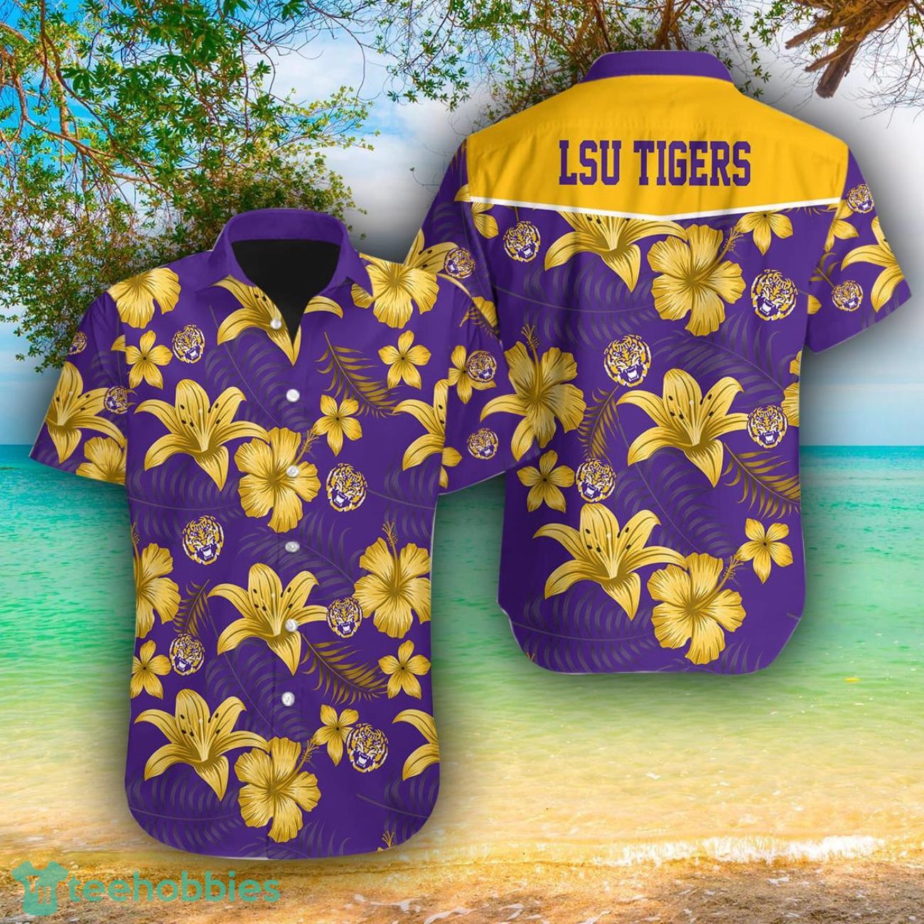 LSU Tigers AOP Hawaiian Shirt For Men And Women Summer Gift Product Photo 1