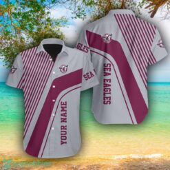 Manly Warringah Sea Eagles AOP Hawaiian Shirt For Men And Women Summer Gift Custom Name Product Photo 1