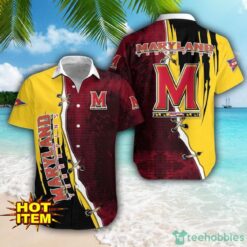 Maryland Terrapins Logo Team Printed 3D Hawaiian Shirt Beach Summer Gift Product Photo 1