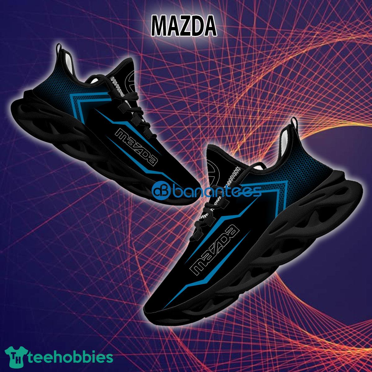 Mazda Car Racing Sport Sneaker Black Logo Max Soul Shoes image Mazda Car Racing Sport Sneaker Black Logo Max Soul Shoes - Mazda Car Racing New Design Max Soul Shoes Photo 2