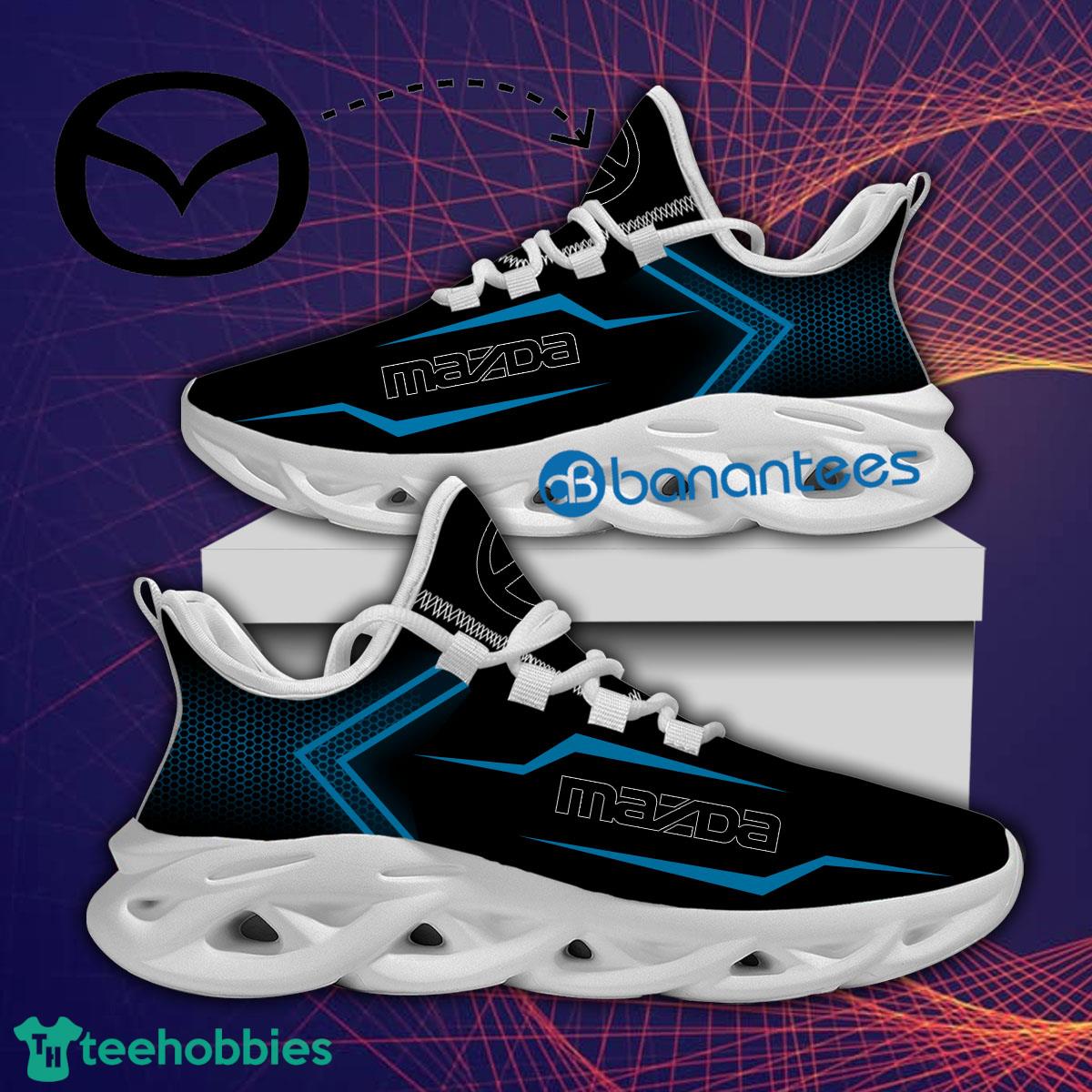 Mazda Car Racing Sport Sneaker Black Logo Max Soul Shoes image Mazda Car Racing Sport Sneaker Black Logo Max Soul Shoes - Mazda Car Racing New Design Max Soul Shoes Photo 1