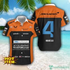 McLaren F1 Team Logo Team Printed 3D Hawaiian Shirt Beach Summer Gift Product Photo 1