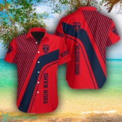 Melbourne Demons AOP Hawaiian Shirt For Men And Women Summer Gift Custom Name Product Photo 1