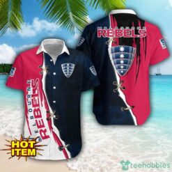 Melbourne Rebels Logo Team Printed 3D Hawaiian Shirt Beach Summer Gift Product Photo 1