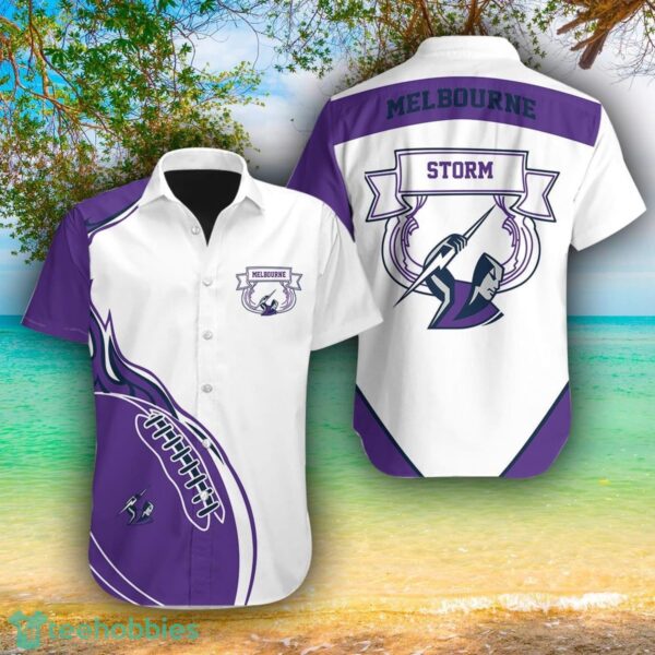 Melbourne Storm 3D Hawaii Shirt Product Photo 1