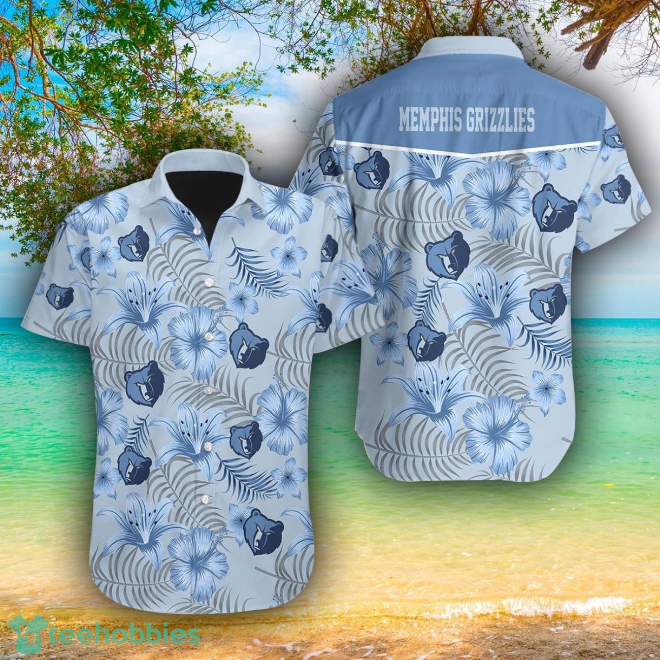 Memphis Grizzlies AOP Hawaiian Shirt For Men And Women Summer Gift Product Photo 1