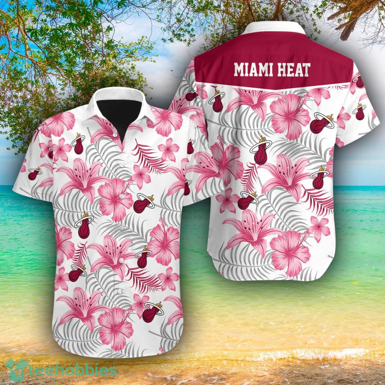Miami Heat AOP Hawaiian Shirt For Men And Women Summer Gift Product Photo 1