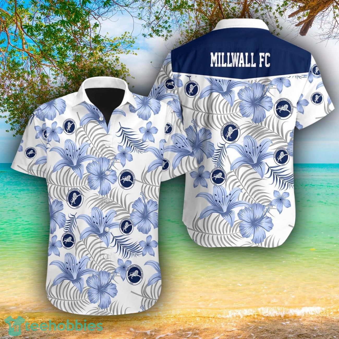 Millwall FC AOP Hawaiian Shirt For Men And Women Summer Gift Product Photo 1